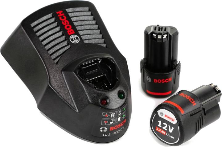 Image du produit Bosch Professional Bosch GSC 12 V-13 Cisaille à tôle sans fil L-Boxx ready + 2x 2,0Ah + chargeur