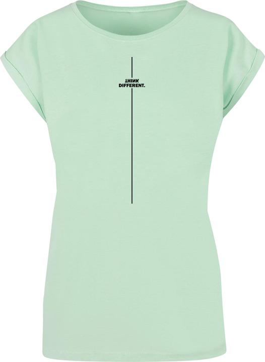 Actual product image Merchcode Ladies Think Different Extended Shoulder Tee - 112539 (XXL)