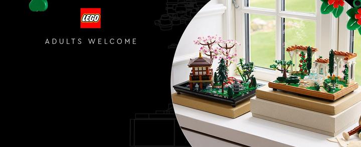 Actual product image LEGO Springbrunnen Garten (10359, LEGO Icons)