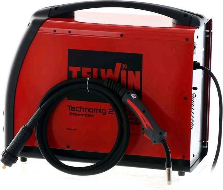 Immagine prodotto Telwin Saldatrice Technomig 215 Dual Synergic inverter GASNO GASMIGMAGMMA e TIG