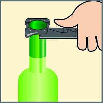 Produktbild Fackelmann 49807 Korkenzieher Sommeliermesser Mehrfarbig (Kellnermesser)