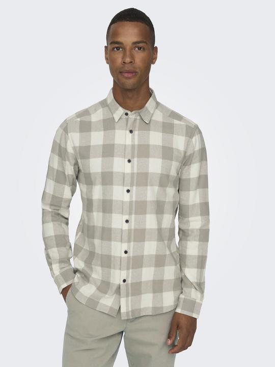 Produktbild Only & Sons Kariertes Langarmhemd (XXL)