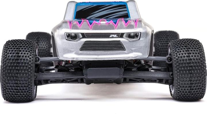 Produktbild Losi Micro-T 2S 1/28 2WD RTR Stadium Truck (Akku & Ladegerät enthalten), Silber (RTR Ready-to-Run)