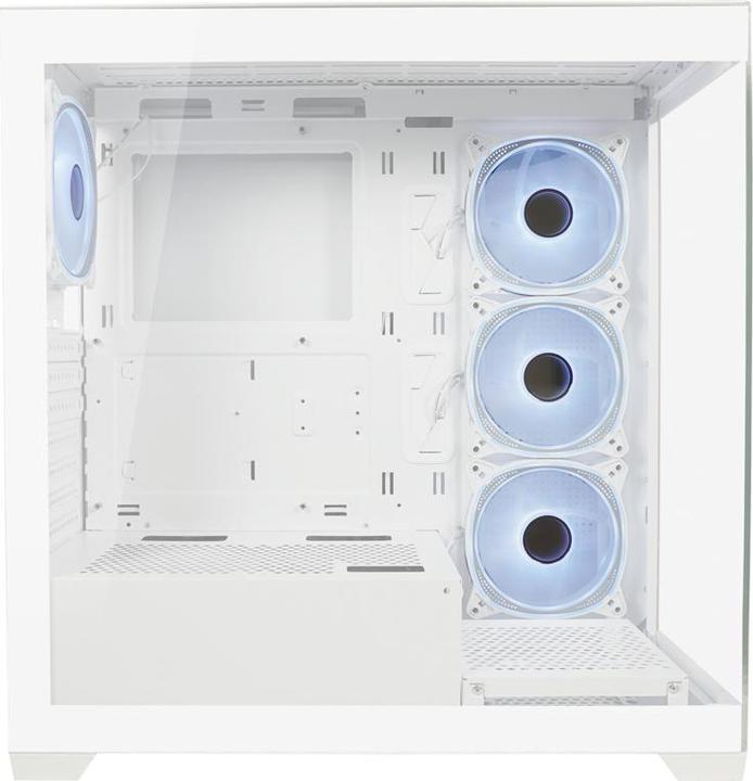 Actual product image LC-Power Case Gaming LC-715W-ON Seamless Pale X (Mini-ITX, ATX)