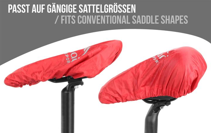 Actual product image Normani Regenüberzug für Fahrradsattel BiSaddle