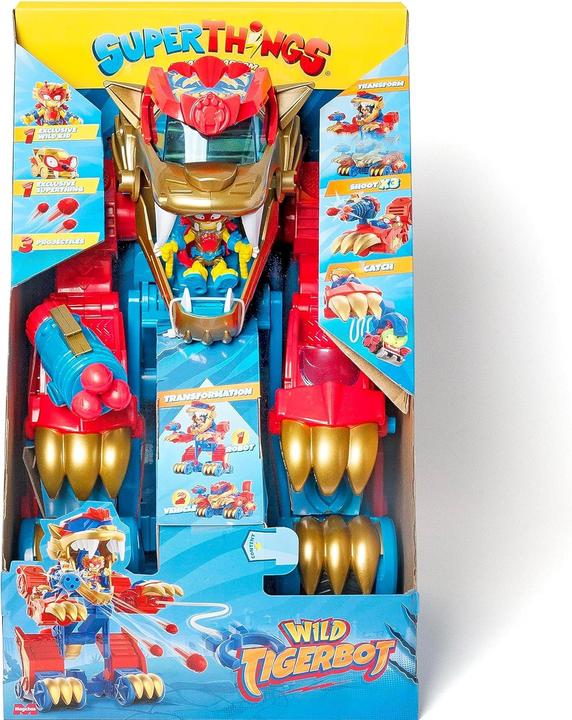 Actual product image Magic Box 1x2 Tiger Transformer Robot