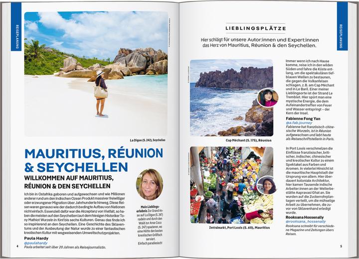 Produktbild Reiseführer Mauritius, Reunion & Seychellen (Deutsch, Paula Hardy, Fabienne Fong Yan, Rooksana Hossenally, 2024)