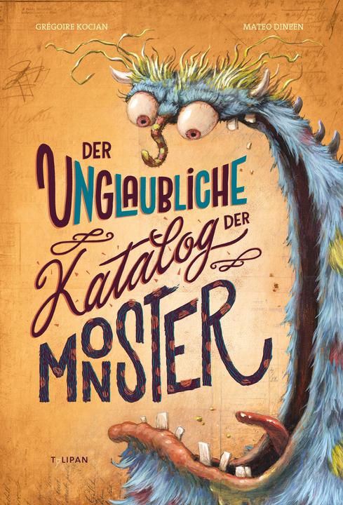 Actual product image Der unglaubliche Katalog der Monster (German, Grégoire Kocjan, 2022)