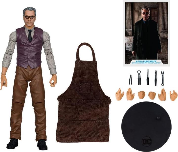 Produktbild McFarlane Batman v Superman: Dawn of Justice DC Multiverse Actionfigur Alfred Pennyworth 18 cm