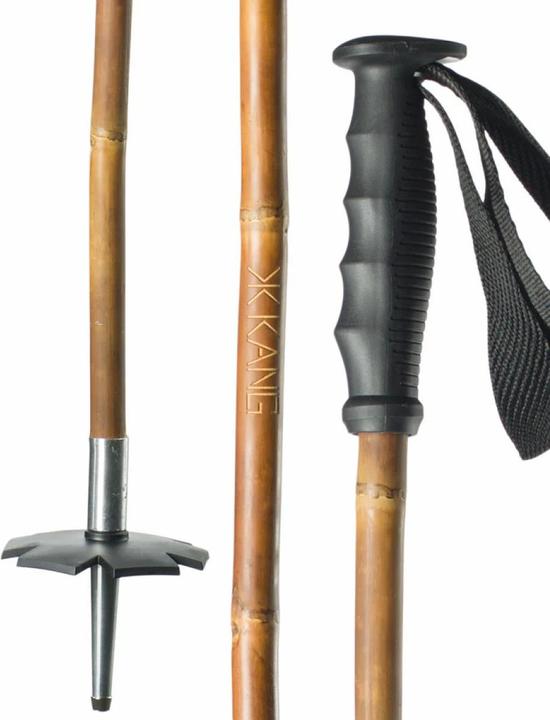 Actual product image Kang Poles Bamboo All-mountain (120 cm)