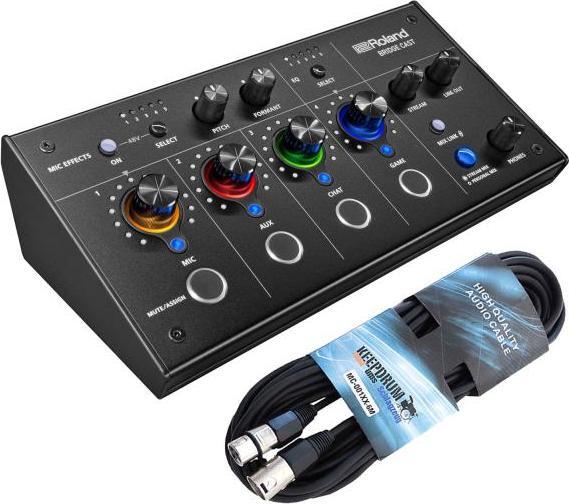 Produktbild Roland Bridge Cast Dual Bus Gaming Mixer mit Kabel (Studio- und Livemixer)
