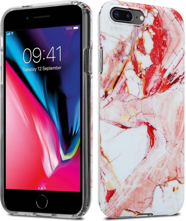 Immagine prodotto Cadorabo IMD TPU Colourful Marble Cover (Apple iPhone 7 Plus, Apple iPhone 7s Plus)