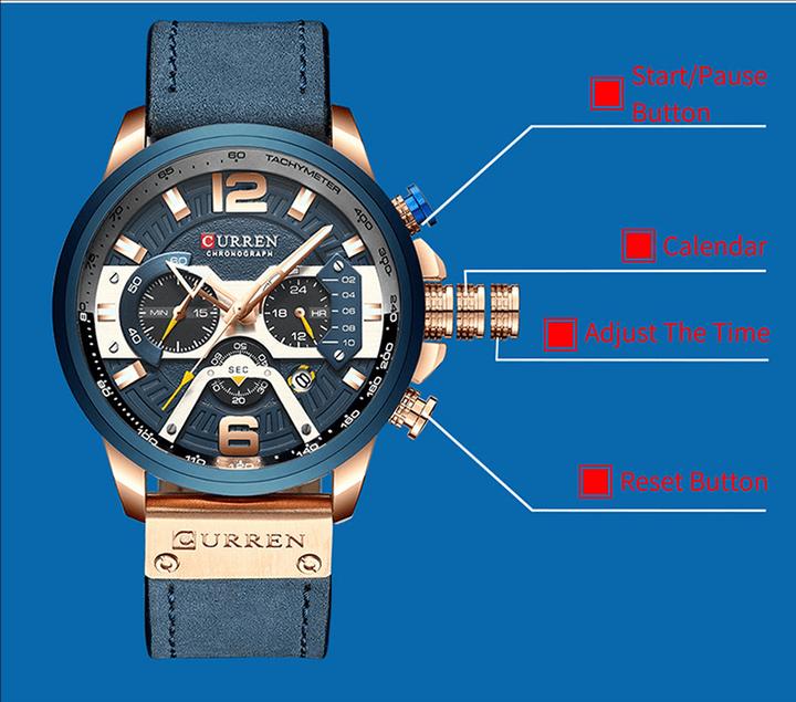 Produktbild Curren Armbanduhr (Chronograph, 48 mm)