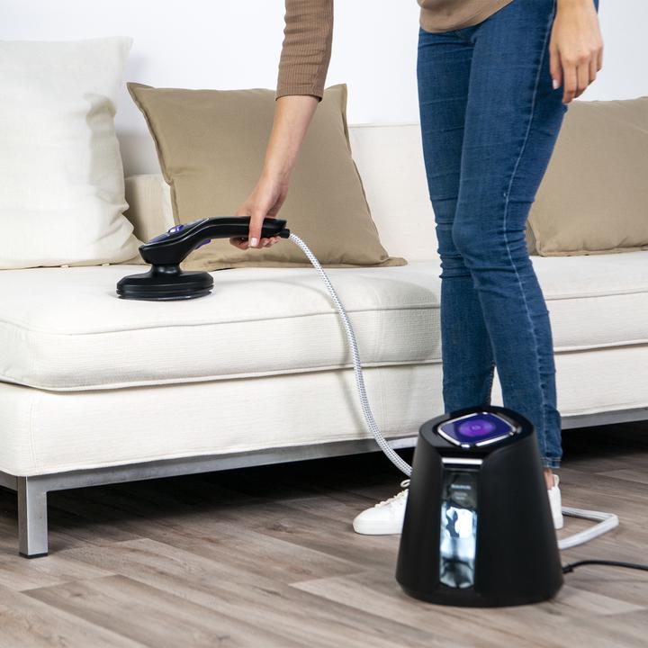 Actual product image Taurus Sliding Care Non Stop Upright Steam Cleaner 1.2 l 2500 W Black, Silver (7 bar, 2500 W)