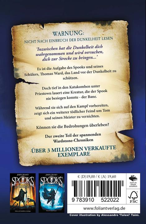 Produktbild The Spook's 2 (Deutsch, Tanja Ohlsen, Joseph Delaney, Patrick Arrasmith, 2023)
