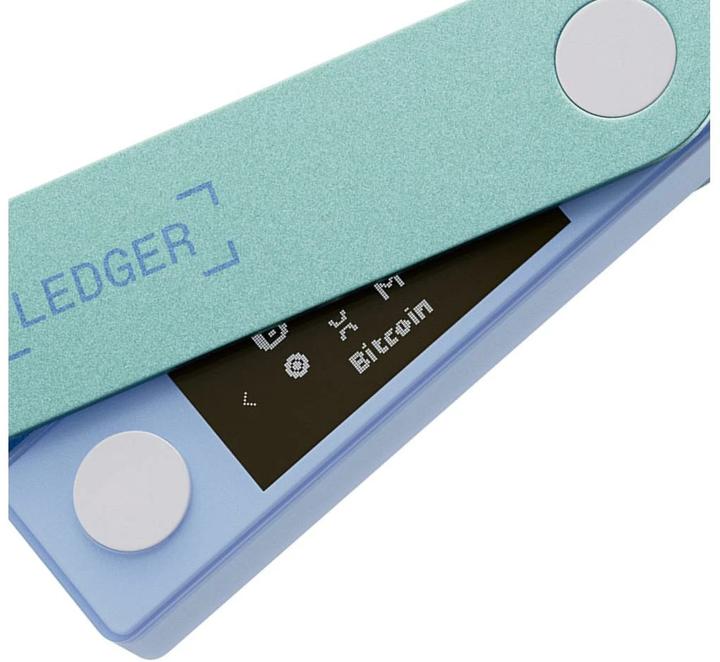 Immagine prodotto Ledger Nano X Verde Pastello (Ripple, Bitcoin, Litecoin, Cardano, TRON, Bitcoin Cash, Ethereum Classic, Ether, Stellar, Monero, Dogecoin)