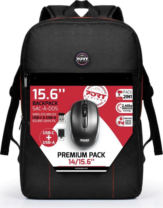 Image du produit Port Designs 501901 Sac à dos pour ordinateur portable (15,6 pouces)