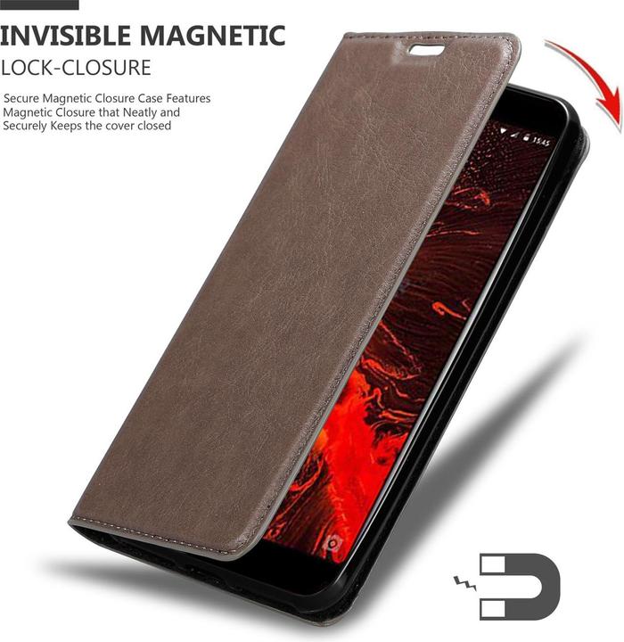 Produktbild Cadorabo Book Invisible Magnet Cover (Lenovo S5 (2018))