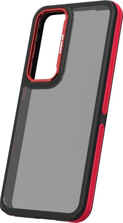 Actual product image OEM Crystal Black case for Samsung Galaxy S25 Ultra red (Samsung Galaxy S25 Ultra)