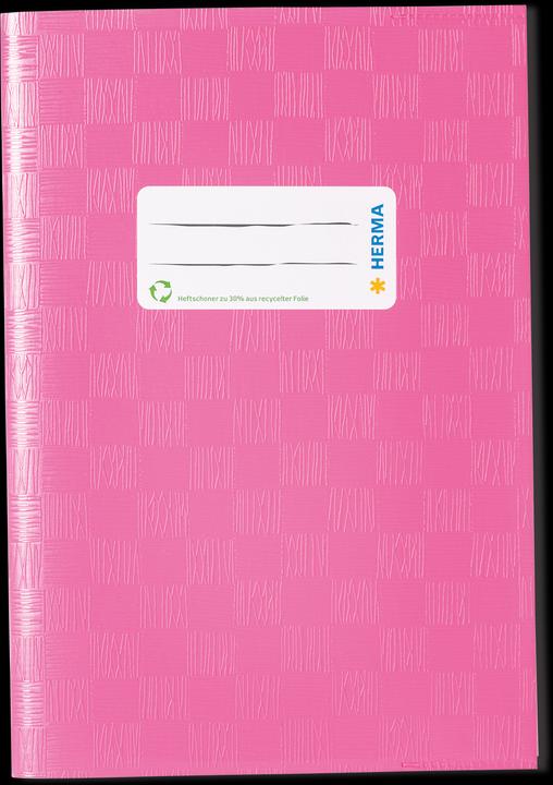 Actual product image HERMA Exercise book cover, DIN A5, made of PP, muted pink (A5)