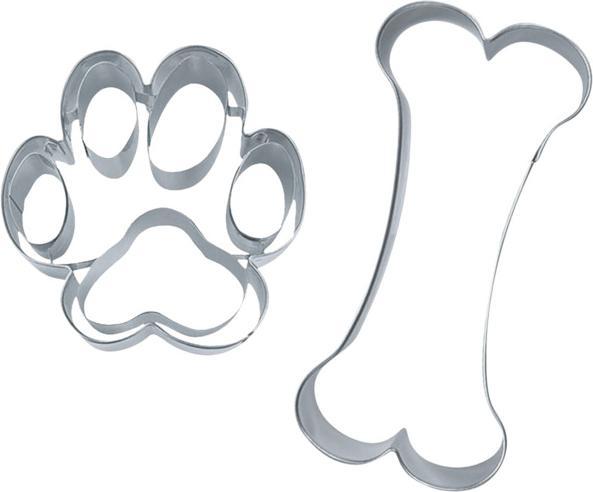 Städter Set d'emporte-pièces pour friandises pour chiens