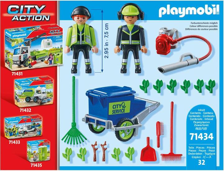 Actual product image Playmobil Stadtreinigung mit E-Fahrzeug (71434, Playmobil City Action)