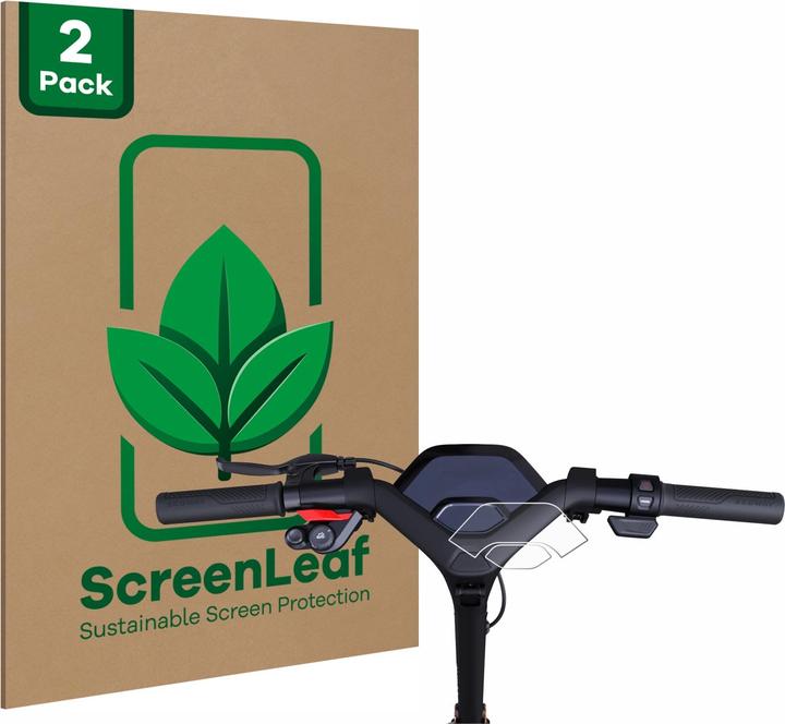ScreenLeaf Schutzfolie nachhaltiger Displayschutz Displayschutzfolie Folie Klar Transparent