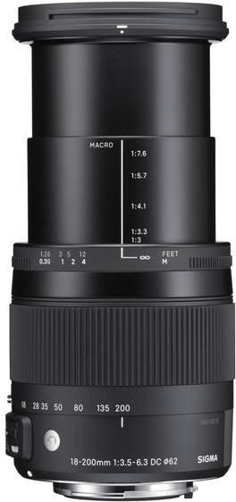 Actual product image Sigma 18-200mm f/3.5-6.3 DC Macro OS HSM (C), Nikon F DX (Nikon DX, APS-C / DX)