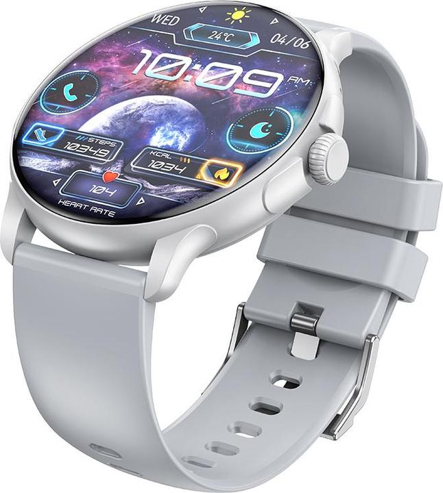 Produktbild xO Smartwatch J11 Amoled silber