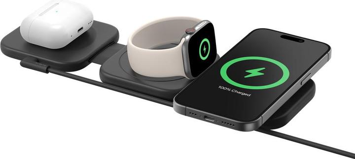 Immagine prodotto Belkin Boost Charge Pro Qi2 3in1 (15 W)
