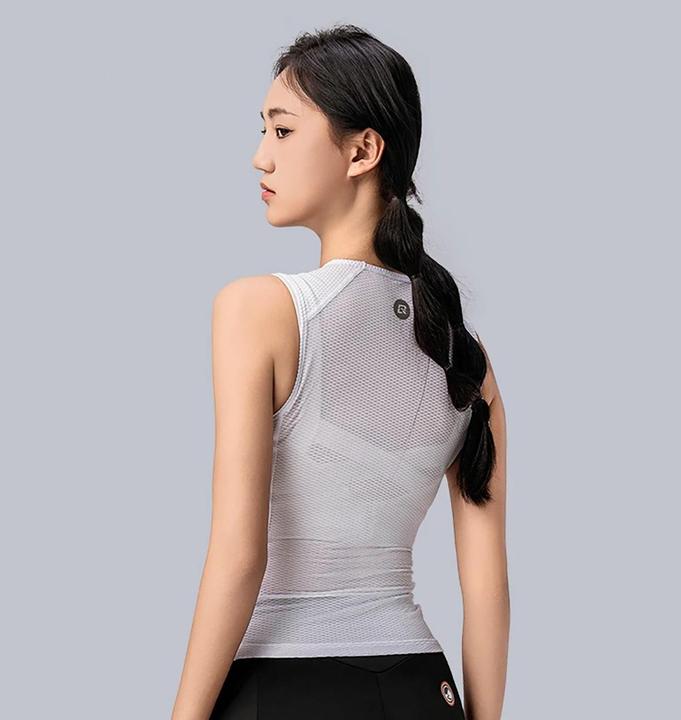 Actual product image Rockbros YDBX001 women's quick-drying cycling vest XL / XXL - white (XL, XXL)