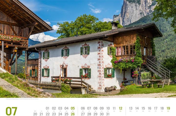 Produktbild Südtirol - von Bozen bis zu den drei Zinnen - ReiseLust Kalender 2026 (45 x 33 cm, Harter Einband, Deutsch)