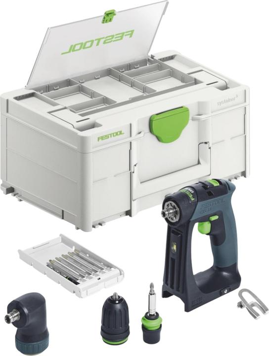 Produktbild Festool CXS 18-Basic-Set Akku Bohrschrauber 18 V 40 Nm Brushless + 1x Akku 4,0 Ah + (Akkubetrieb)