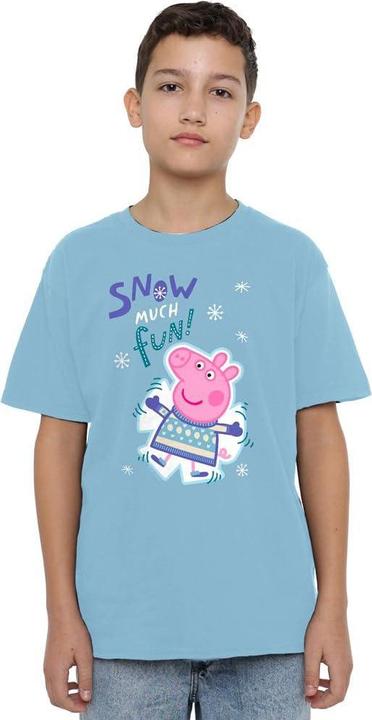 Immagine prodotto Peppa Pig Snow Much Fun Maglietta Bambini (116)
