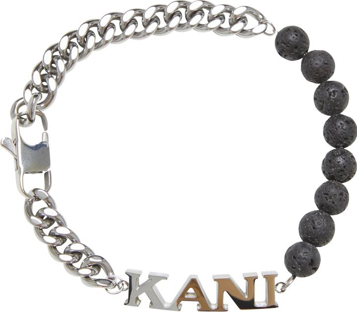 Immagine prodotto Karl Kani KK Retro Kani Lavapearl Bracelet - 186101 (100% acciaio)