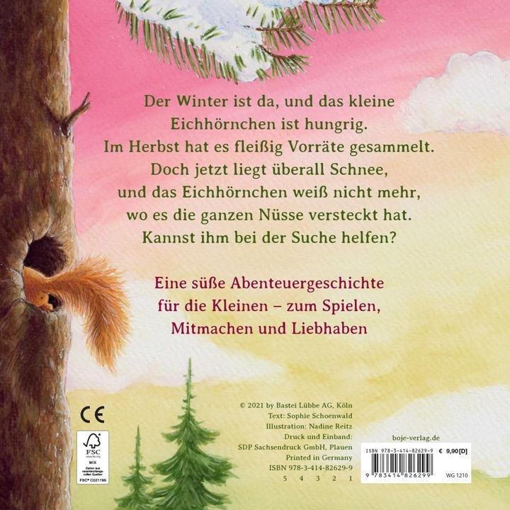 Produktbild Wo ist die Nuss? (Deutsch, Sophie Schoenwald, 2021)