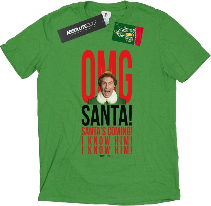 Elf OMG Santa I Know Him TShirt (XXL)