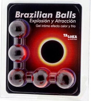Image du produit Taloka 2 Boules Brésiliennes Super Hot Effect Gel Excitant
