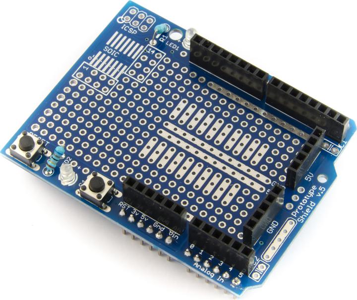 Actual product image Purecrea Prototype Shield V5 for Arduino UNO