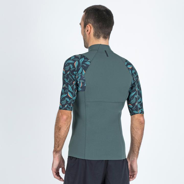Produktbild Subea YULEX100 Herren UV-Schutz 1,5 mm kurzarm - Awake Blumen-Print (1 mm, XL)