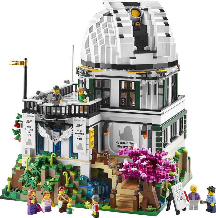 Actual product image Bricklink Mountain Observatory 910027