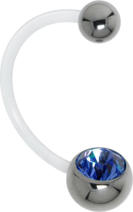 Bijouteria Schwangerschaftspiercing (Bioplast, Titan, Kristall)