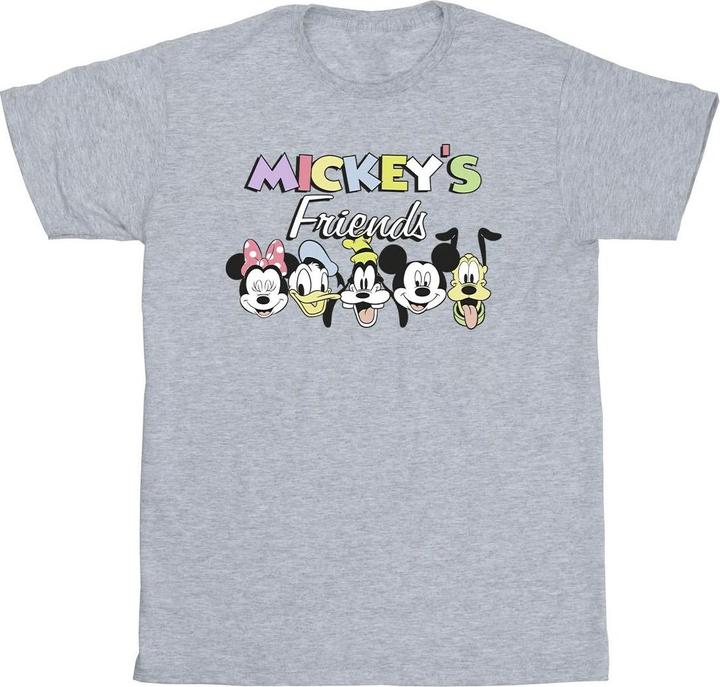Disney Mickey Mouse And Friends Faces TShirt (S)