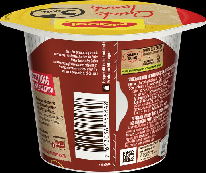 Produktbild Maggi Quick Lunch Kartoffelstock mit Fleischkügeli (46 g)
