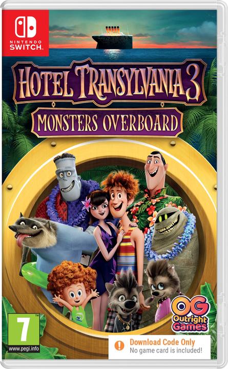 Actual product image Game Hotel Transylvania 3: Monsters Overboard (Code-in-a-box) (Switch)