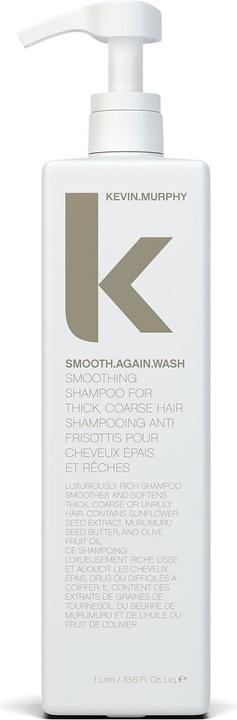 Actual product image Kevin Murphy Smooth.Again Wash Shampoo 1000 ml (1000 ml, Liquid shampoo)