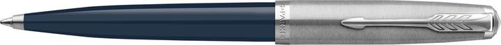 Actual product image Parker Ballpoint pen 51 Midnight C.C. M (Stainless steel, Blue, 1 x)