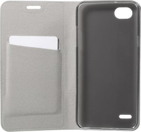 Image du produit MU Classic Housse en cuir avec lame en acier cousue (LG Q6, LG Q6+)