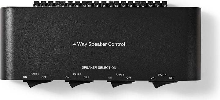 Immagine prodotto Nedis Unità di controllo dell'altoparlante - Scatola di controllo - Impedenza dell'altoparlante: 4-16 ohm (50 m, 2.50 mm².)