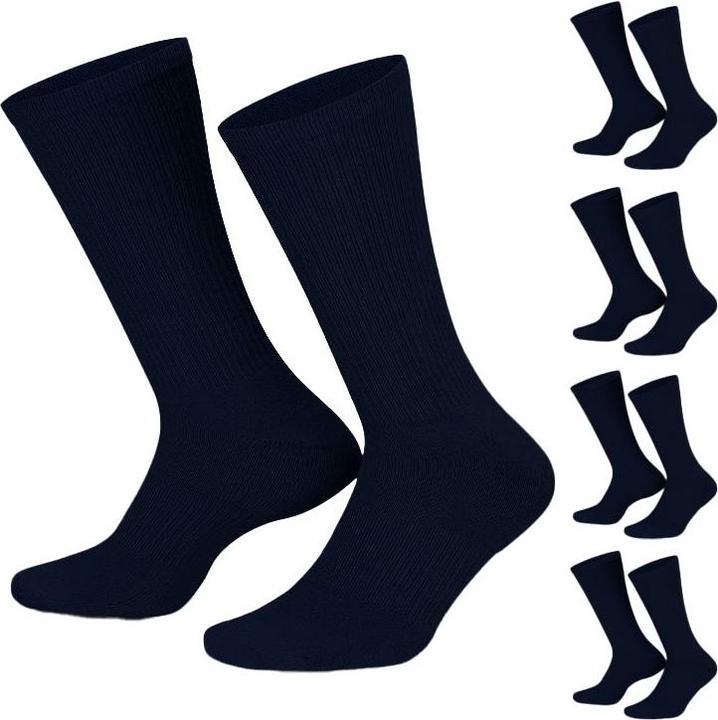Viva Basic 35/38, Navy - Damensocken (10er Pack, 35 - 38)